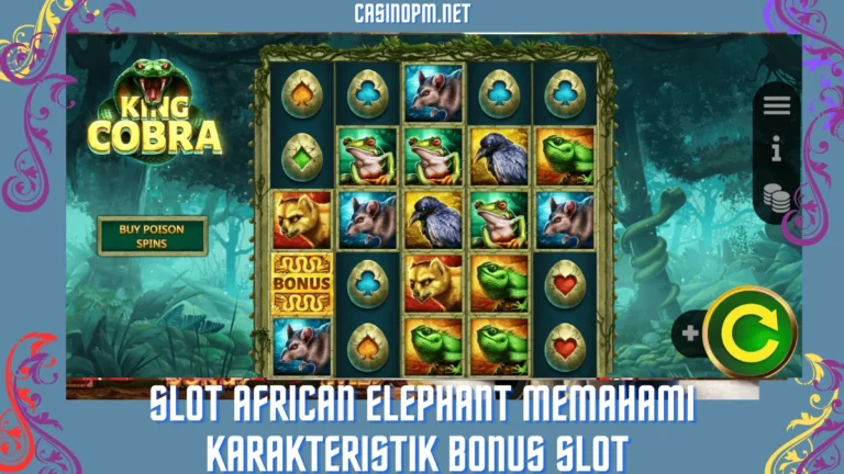 Slot King Cobra Kasino Online Yang Penuh Aksi Dan Tantangan